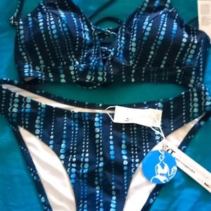 Cupshe two piece bathing suit small